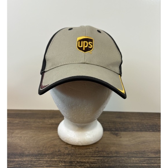 UPS United Parcel Service Strap Back Hat Cap Embroidered Mail